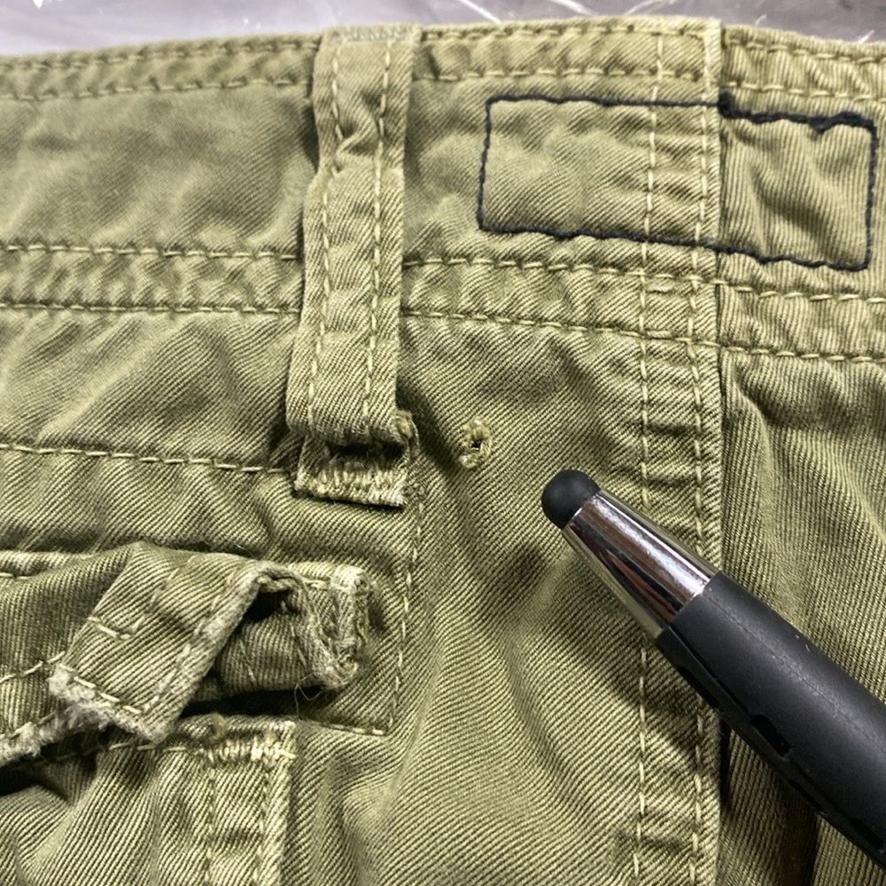 Current Elliott|Revolve The Army Cargo Pants Slim Leg Green Pockets Size 24/0 - Picture 13 of 13